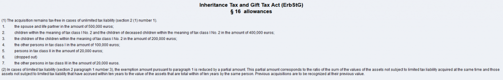 allowances for spouse and relatives